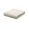 Cashmere tæppe sildeben tæt råhvid/sand